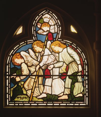 Angels, 1862 by Edward Burne Jones